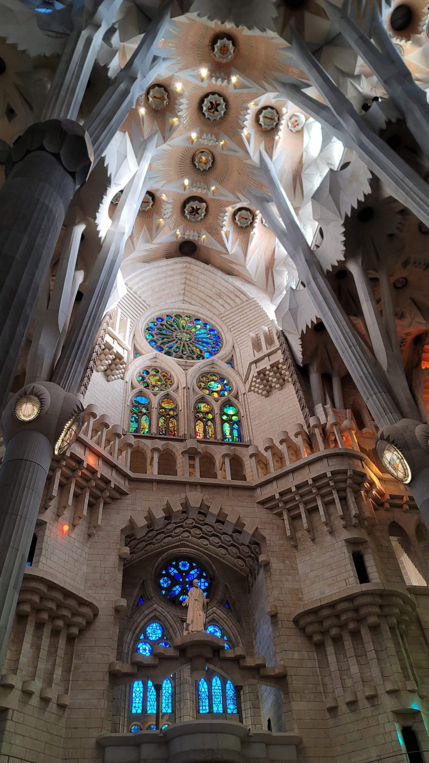 Gaudi, La Sagrada, La Sagrada Familia, Barcelona, Spain, Catelonia